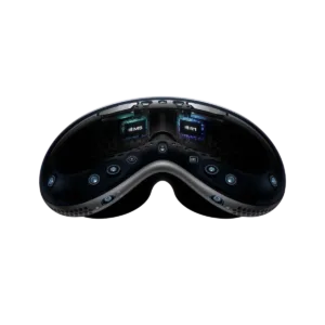 Apple Vision Pro, inside view of the headset and lenses