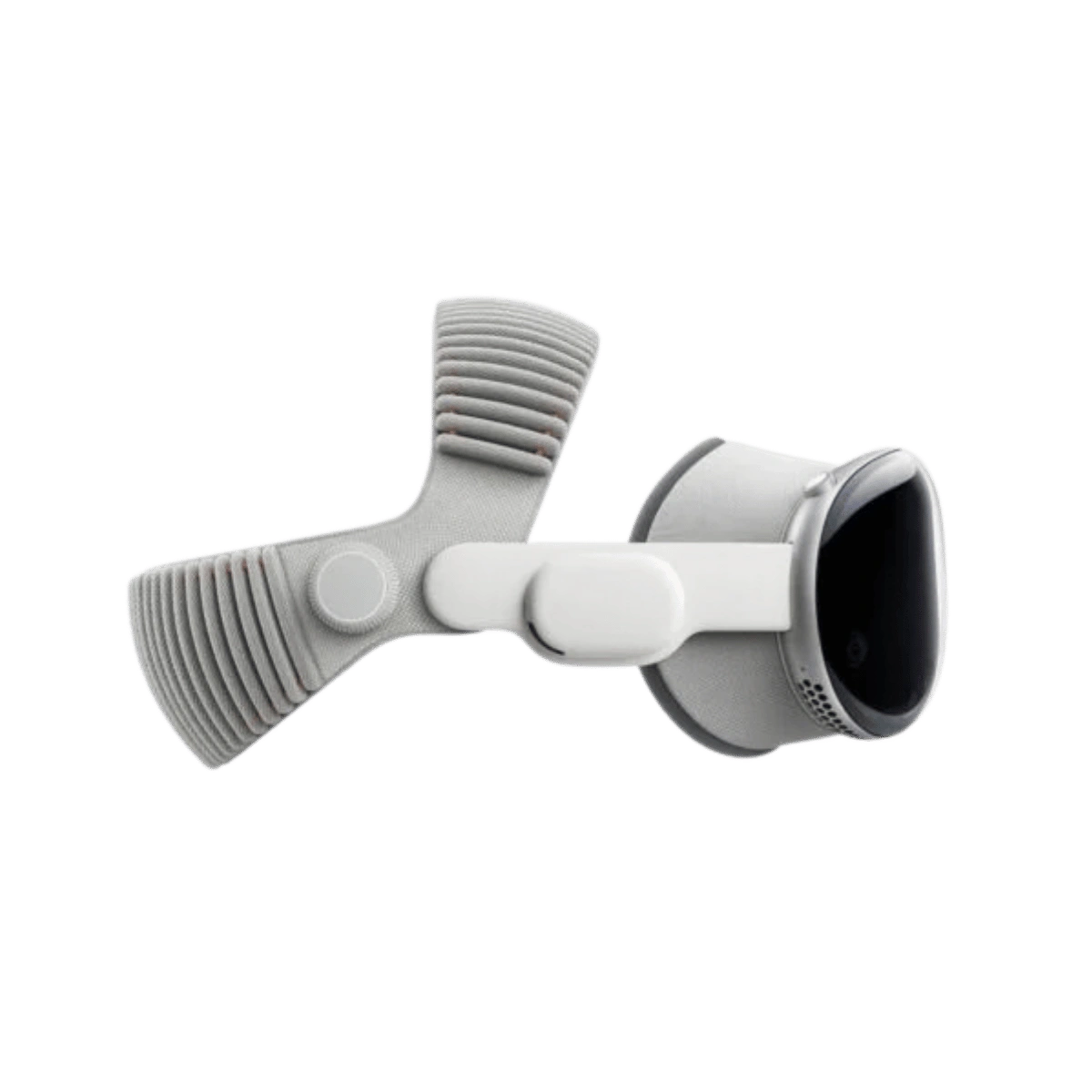3 Apple Vision Pro with head strap, side view