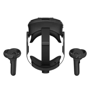 HTC Vive Focus Vision od góry z kontolerami