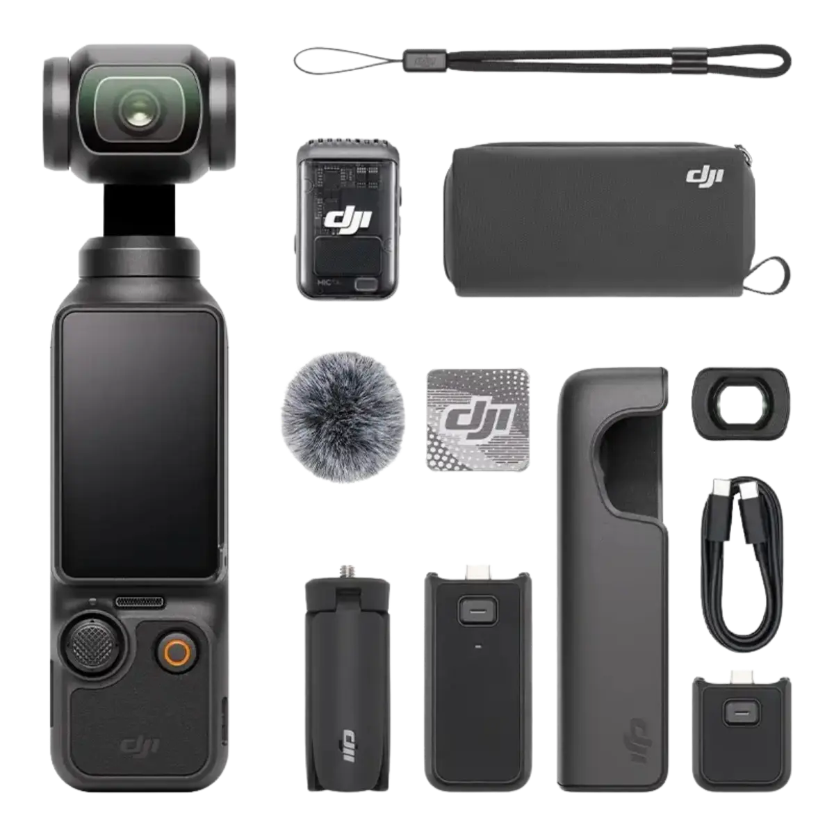 Kamera DJI Osmo Pocket 3 Creator Combo Kamera DJI Osmo Pocket 3 Creator Combo cały zestaw