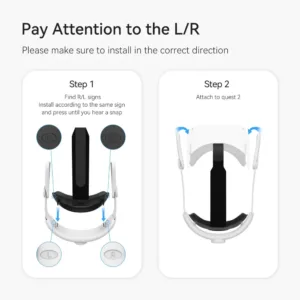 KIWI Design K2 Comfort do Meta Quest 2 – piąte ujęcie