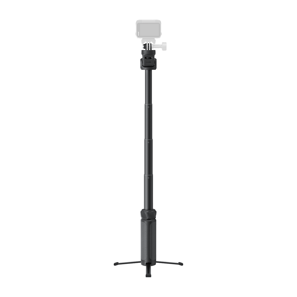 Insta360 Spin Stick Insta360 Spin Stick: pełny rozłożony statyw; poglądowa kamera nie jest częścią zestawu
