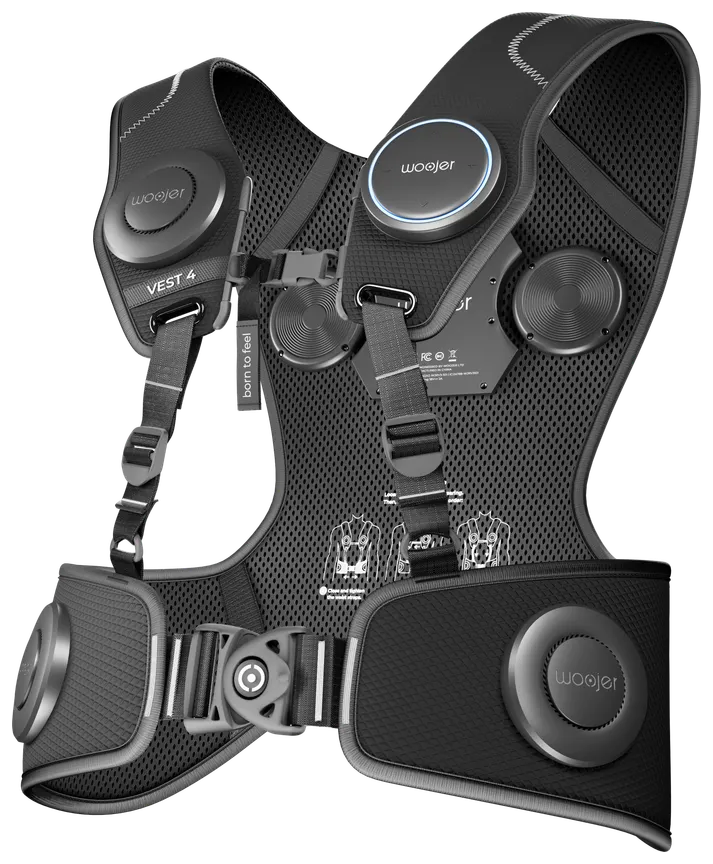 Woojer Vest 4, rear view