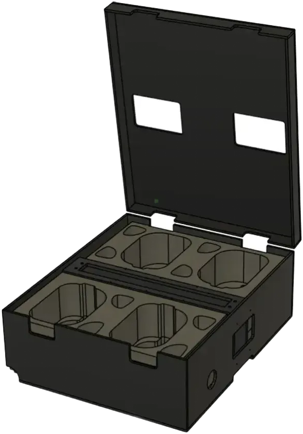 ZenithXR Walizka transportowo-ładująca do gogli Meta Quest 3 / 3S, zdjęcie produktowe 1