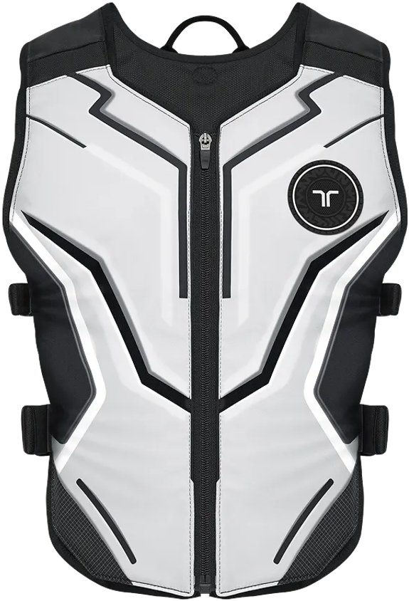 bHaptics TactSuit Air in Ash, front view